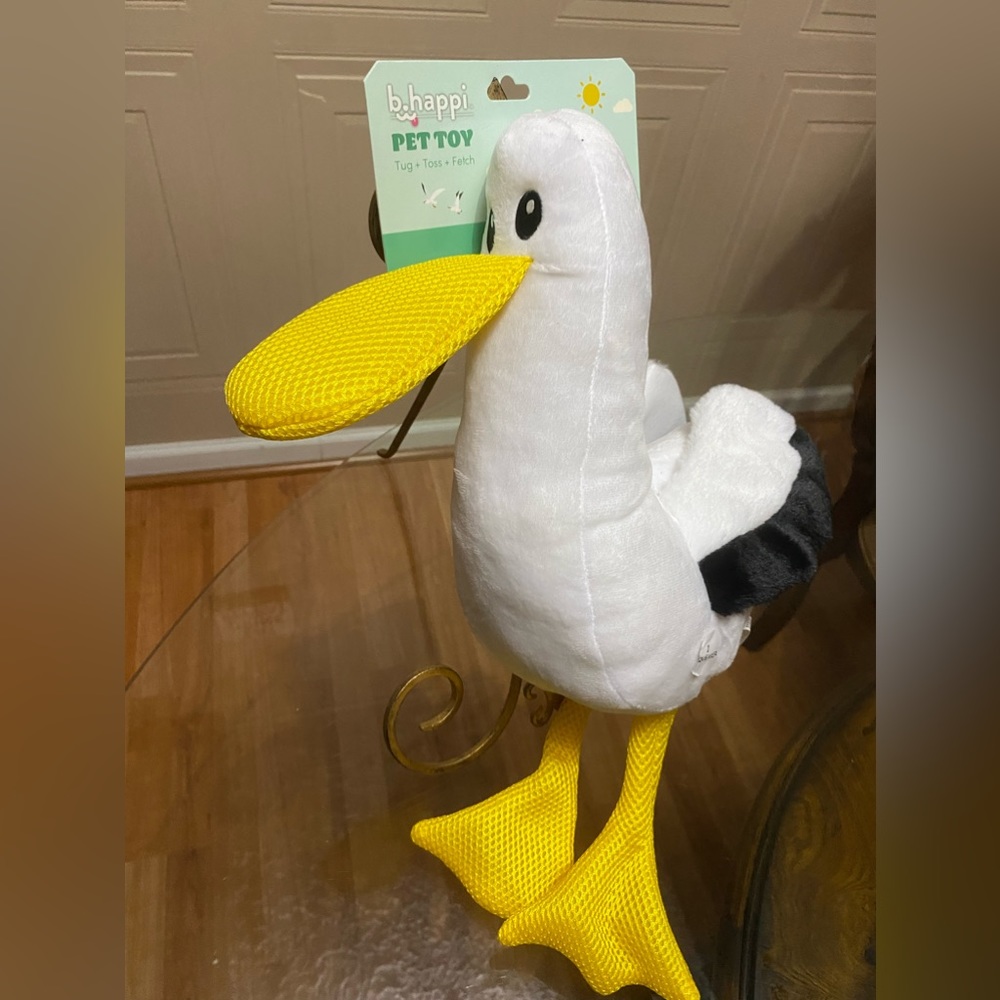 - - Brand New Bhappi Dog Toy With Squeaker